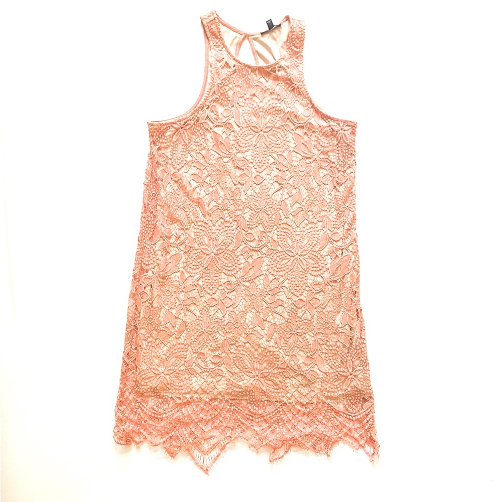 Express Racerback Blush Pink Dress